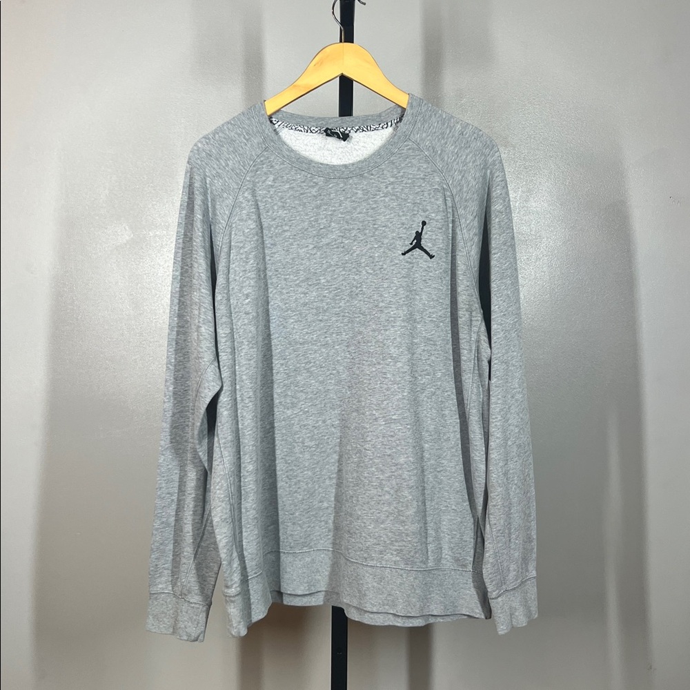 Jordan Heather Gray Crewneck Sweatshirt
